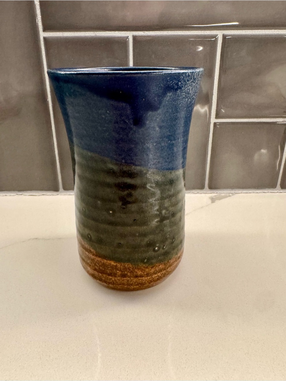 Vintage Handmade Studio Pottery Tumbler